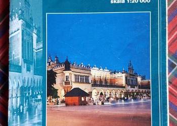 Kraków plan miasta 1:20 000