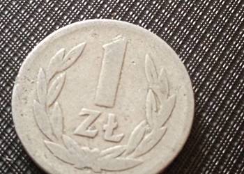 Sprzedam trzecia monete 1 zl 1957 r bzm
