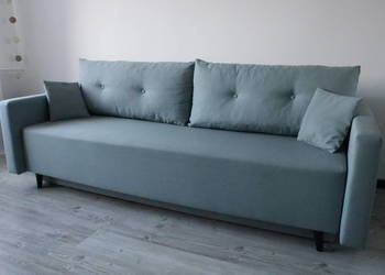 Kanapa rozkładana funkcja spania styl skandynawski