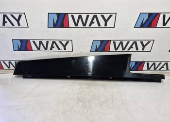  7205750 BMW X3 F25 OSŁONA LISTWA SŁUPKA DRZWI PRAWY TYŁ CZARNA