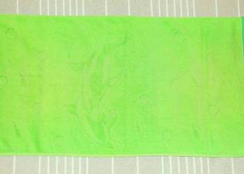 Ręcznik łazienkowy frotte do rąk 98 cm x 46 cm zielony ZWOLTEX bawełna
