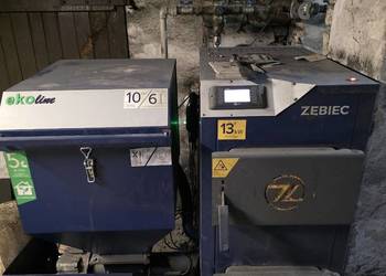 Sprzedam piec  co Zrębiec 13kw z podajnikiem a