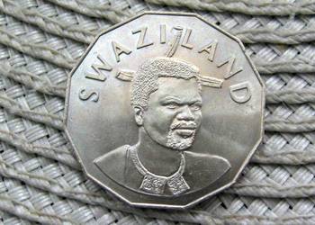 Eswatini ( Suazi ) 50 Cent 2005r - Mennicza - Większa