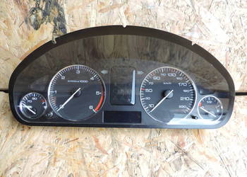 PEUGEOT 407 1,6 HDI  LICZNIK ZEGARY WSKAŹNIKI PEUGEOT 407 1,6 HDI  LICZNIK ZEGARY WSKAŹNIKI