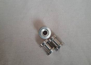 Tapery, 3 szt, srebrne
