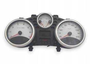 LICZNIK ZEGARY 9666637180 Peugeot 206+ 1.4 8V Benzyna europa