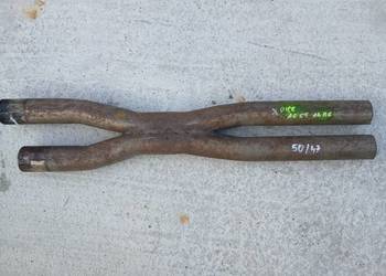 Rura wydechowa X-Pipe audi A6 C5 2.4 2.8 1.9TDI 2.5TDI A4 B6 B7 50mm 47mm