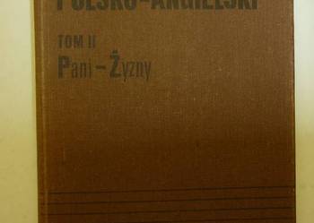 PODRĘCZNY SŁOWNIK POLSKO ANGIELSKI TOM II