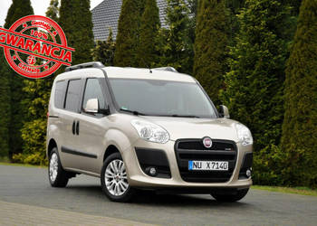 Fiat Doblo 2.0Multijet(135KM)*Klimatyzacja*Grzane fotele*Reling*Parktr*Alu…
