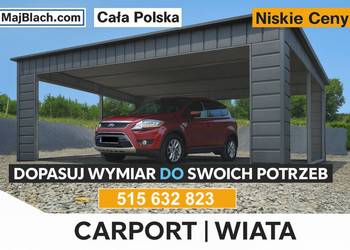 GRAFITOWY CARPORT | ALTANA na pojazd |ZADASZENIE |  Garaż – Maj-Blach
