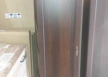 Szafa wąska półka i drążek