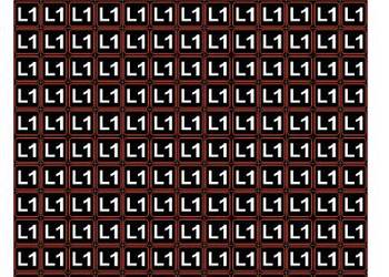 Naklejka na rozdzielnice faza L1 234 szt 13 mm kwadratowa