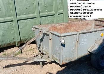 Sprzedam przyczepkę typu sam do remontu paka 140x240