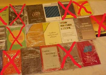 12 sztuk nowych książek naukowych (stan magazynowy) za 22zł