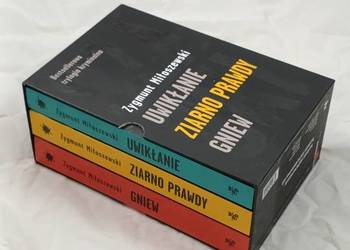 Zygmunt Miłoszewski Uwikłanie Ziarno prawdy Gniew Zestaw Nowy!