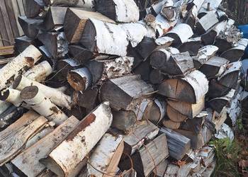 Drewno brzoza rąbana