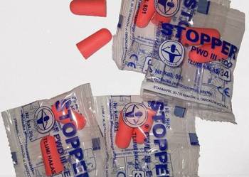 Stopery, zatyczki do uszu PWD III - ECO 100 par ( 200 szt)