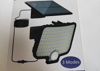 Lampka Solarna z Czujnikiem Ruchu Do Ogrodu Kabel 5m