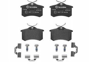KLOCKI HAMULCOWE BREMBO TYŁ DO AUDI A3 8P 8L A1 A4 B5 B6 B7 A6 C5 A8 D2