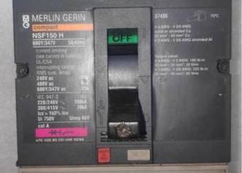 WYŁĄCZNIK KOMPAKTOWY Merlin Gerin NSF 150 H 3-FAZY