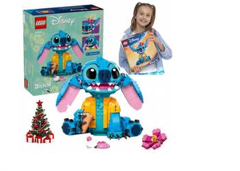 KLOCKI LEGO kreatywna zabawka NA PREZENT 43249 STITCH postać GWIAZDKA