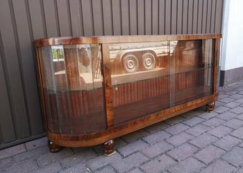 Komoda ART-DECO Orzech Niska RTV 158 Stara Antyk Po Renowacji Okazja.