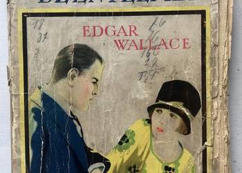 Książka "Tajemniczy dżentelmen" Edgar Wallace wydanie z 1929