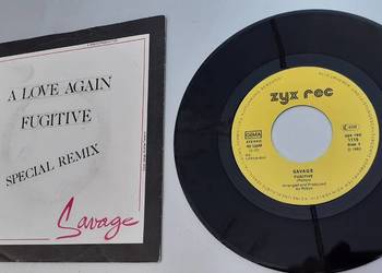 Savage-A Love Again/Fugitive,Special Remix, singiel, płyta, winyl, vinyl