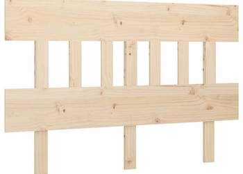 Wezgłowie łóżka 1435x3x81 cm lite drewno sosnowe WM-819120