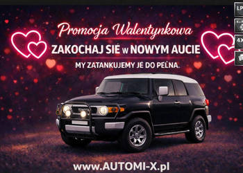 Toyota FJ Cruiser ZAMIANA** Rury ** Progi TRD 4,0 z LPG 242KM ,Zarejestrow…