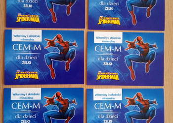 Pocztówki Spiderman 6 sztuk, dla dzieci