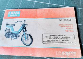Berini kinetic. Indyjska motorynka. Okazja