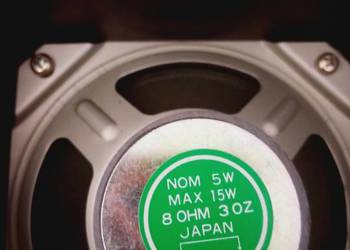 Radio z głośnikami made in Japan PRL