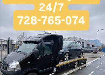 Pomoc Drogowa/Holowanie/ Usługi transportowe / Autolaweta 24/7