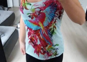 Bluzka koszulka New Look stan idealny 40 L mietowa