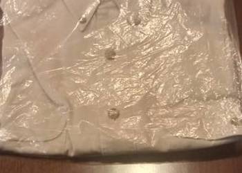 koszula jasny beżowy dzins nowa