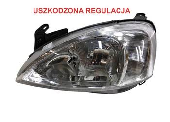 OPEL CORSA COMBO C 07.2000-10.2003 Reflektor lampa przód przedni lewy