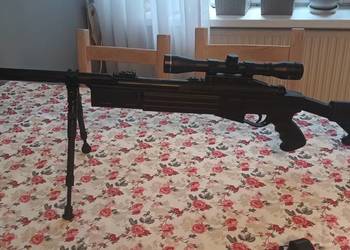 Wiatrówka Hastsan Airtact QE gen.2, 4.5, luneta, bipod, walizka, osprzęt