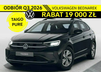 Volkswagen Taigo Nowa wersja Pure! 1.0 TSI 116 KM DSG