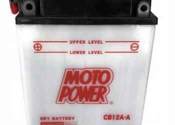 Akumulator motocyklowy 12V 12Ah  MotoPower CB12A-A YB12A-A