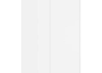 Szafka na buty biała 52x375x100 cm materiał drewnopochodny WM-848437