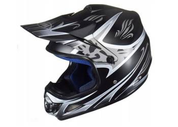 KASK MINI ENDURO 47-48 cm TN-8696 CZARNY MAT