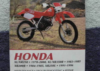 CLYMER MOTORCYCLE REPAIR Honda xl/xr