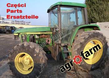John Deere 6410 części, skrzynia biegów, silnik
