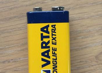 Bateria alkaliczna Varta 9V (6F22) 1 szt. do sprzętu Nurkowego