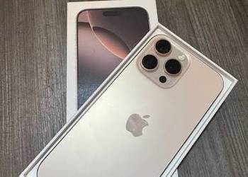 Sprzedam W Dobrej Cenie Smartfon Apple iPhone 16 Pro Max Nowy