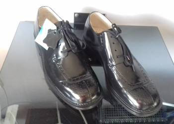 Buty-półbuty wizytowe,Brogue,skóra