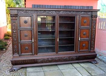 Unikatowa Neorenesansowa Biblioteka Lwie Łapy 1920 Po Renowacji Obok Biurko