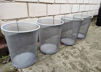 Kosz biurowy szary srebrny siatka Ostatnia sztuka Kosz biurowy szary srebrny siatka Ostatnia sztuka