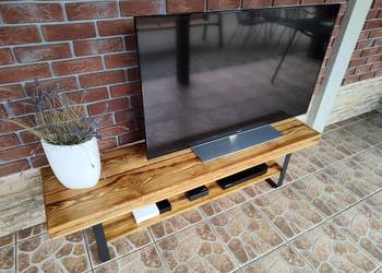 Szafka RTV Stolik pod telewizor STARE DREWNO Loft Rustic